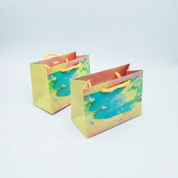 Custom Logo Handmade Candy Wedding Small Paper Bag