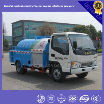 JAC Shuailing 4000L High -pressure cleaning truck; 2016 hot sale of road cleaning truck