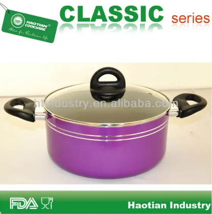 Aluminum teflon non-stick casserole,big casserole,prestige casserole