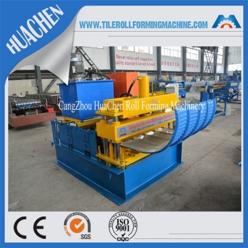 HC hydraulic dome arch bending curving roll forming machine