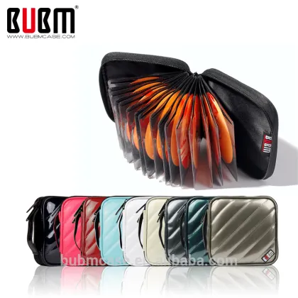 BUBM PU CD/DVD Player Bags DVD Cover CD holder Portable CD carrying case