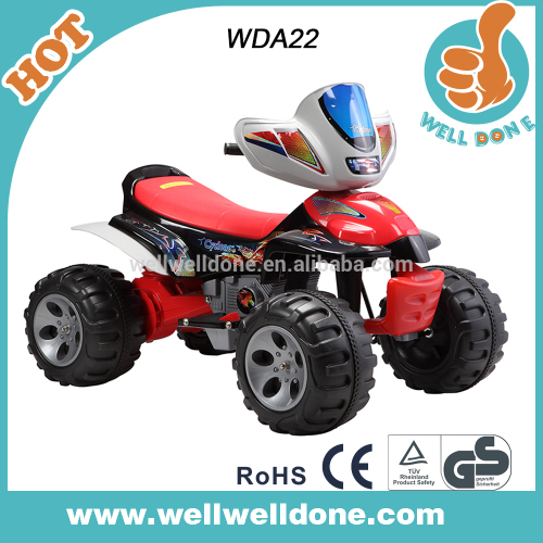 children electronic toy car, one year warranty, factory price toy quad WDA22