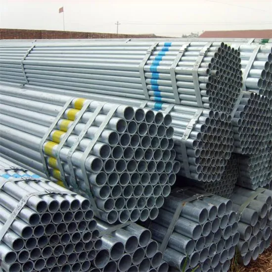 Pre Galvanized Steel Pipe With thread