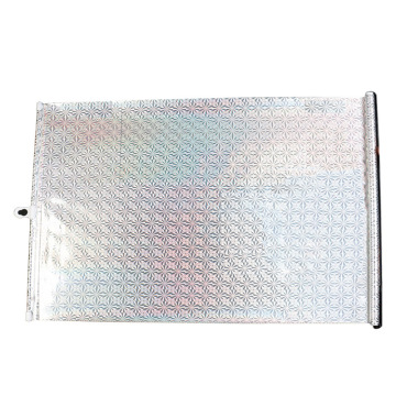 Foldable PVC Silver Laser Privacy UV Protection Car Side Window Sunshades