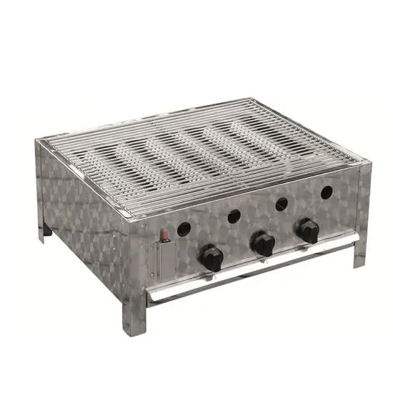 Commercial Gas Bbq Grill - 3 Burner Tabletop Restaurant Quality