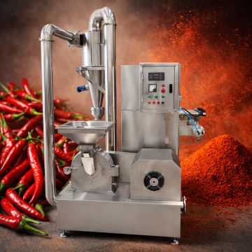 Komercinė sausų aitriųjų paprikų miltelių malimo mašina