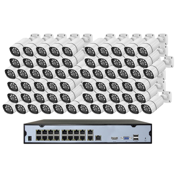 POE -Überwachungskamerasystem 5.0MP 16Ch NVR