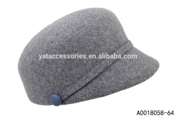 100% australian wool felt girl's caps and hats for JP and Korea sales market