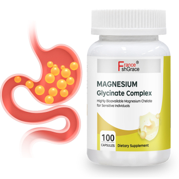 Shecome Capsules Complexes de Glycinate de Magnésium Soutien au Sommeil