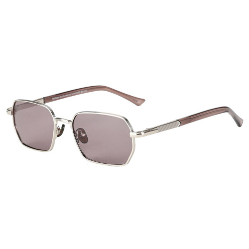 Vintage Square Metal TAC Polarized Photochromic Driving Sunglasses
