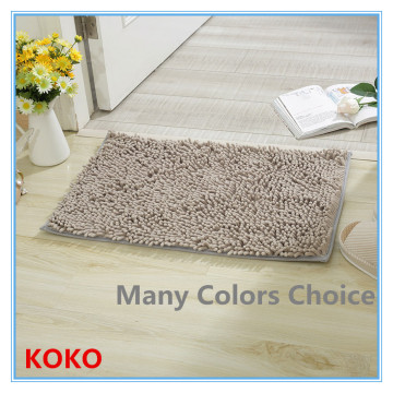 chenile bath rug for bathroom 50*80cm