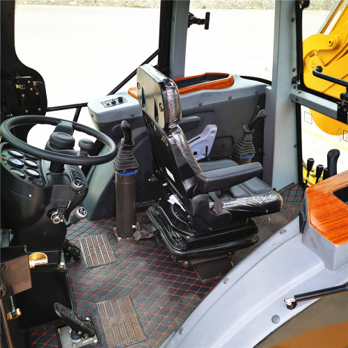 High Performance Hydraulic Excavator Backhoe Loader