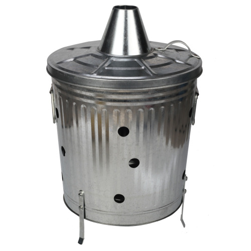 35L Burn Trash Can for Street or Garden