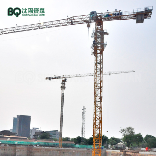 12t flat top tower crane na may 65m jib