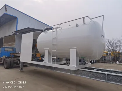 4 tons Mobile LPG Skid Filling Station