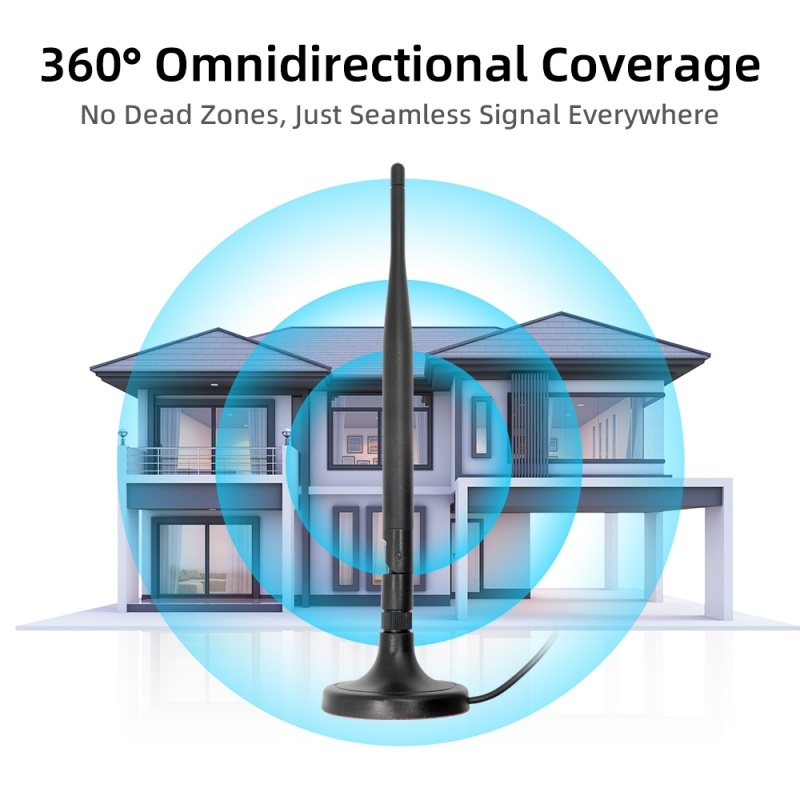 Customized magnetic base rubber antenna 8