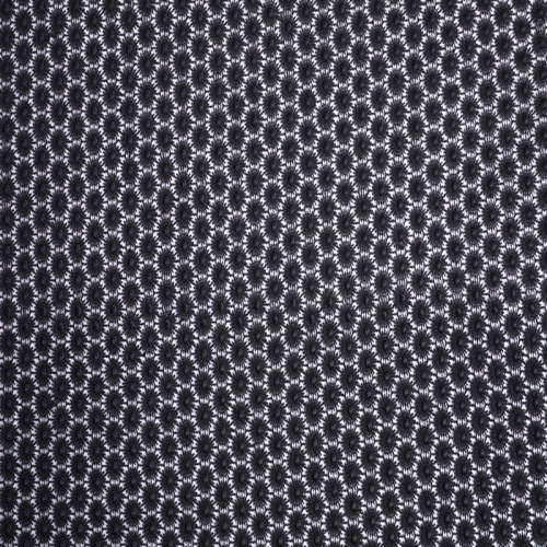 Shiny Polyester Sunflower Chemical Lace Fabric For Dress