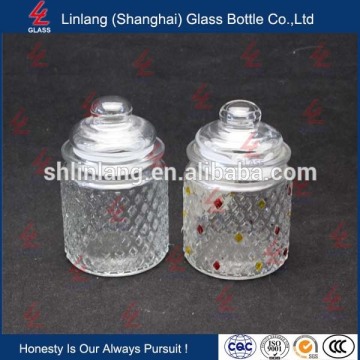 High Quality Long Exported Glass Food Storage Jar