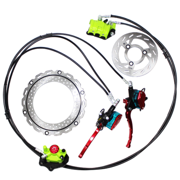 Electric Motorcycle Rear Linkage Pump Front Reverse Brake System Kit