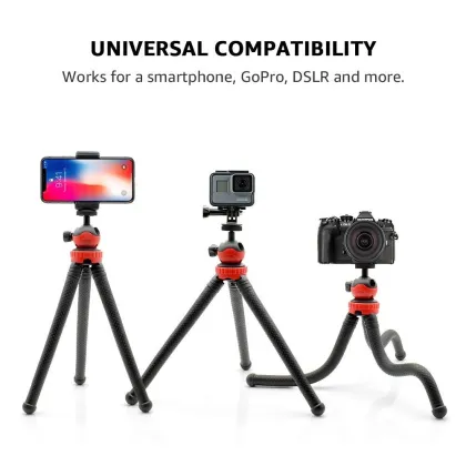 Flexible Mini Octopus Pod Table Tripod Kit