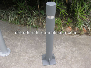 Galvanized steel types of bollard,road bollard,steel bollard