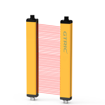 GTRIC Optical Industrial Sensor: 34 Axis, 20mm Pitch Beam Area Safety Infrared Light Curtains