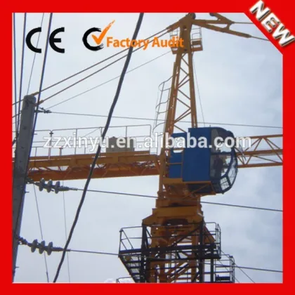 Hot Sale QTZ100 Fixed Type Automatic Self Lifting scm Tower Crane