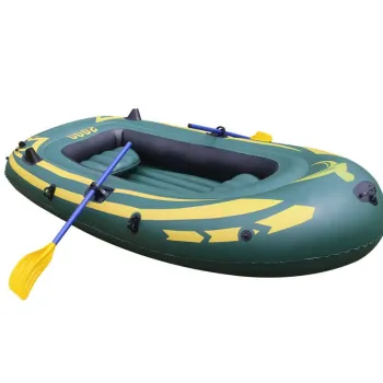 Factory Heavy Duty PVC Inflatable Boat with Oars