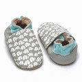 Animal Print Soft Leather Baby Slippers Shoes