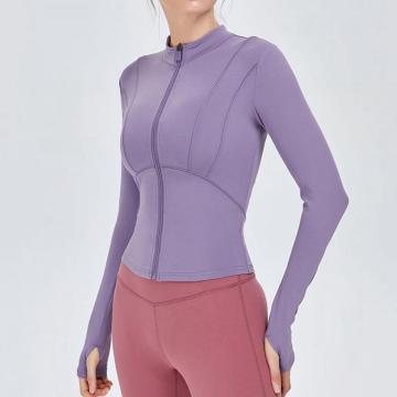 Laang sleeved Zip-up Sport Jackett