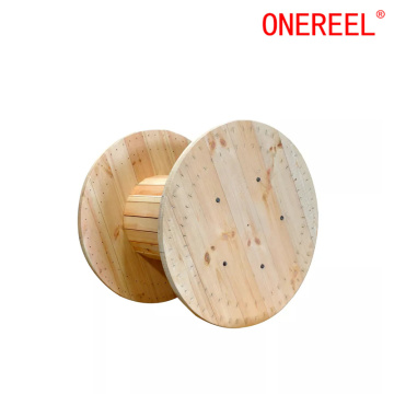 Tambour de câble en bois de haute qualité