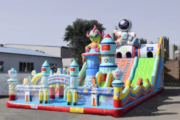 Juegos inflables inflatable bouncer slide combo inflatable castle with slide