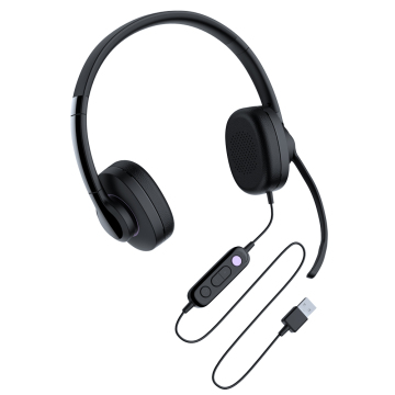 Usb Office Noise Cancellation Home Work Center Earphones Call Center Operator Headphones With Two Ears Neckband Earphone