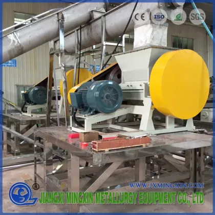 Stainless Steel Scrap car lead battery recycling line
