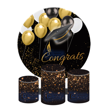 6.5ft Velvet Round Wall Backdrop Stand: Perfect for Wedding, Events, Stage Floral Arrangements, Arch, Baby Showers, and Swag Backdrop Decorations