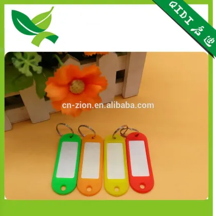 Fashion design portable plastic luggage tags
