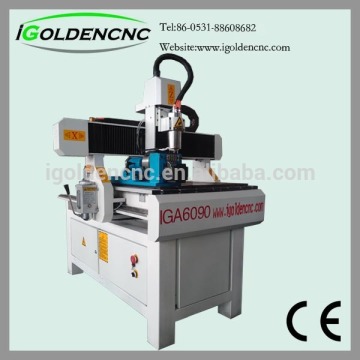 Best high speed 4 axis CNC 6090 router 3D cnc cutting milling machine for wooden stone metal with limit switch IGW-6090
