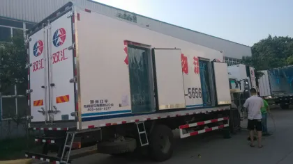 Dongfeng Meat transport truck with hook,Meat transport truck body,dongfeng truck