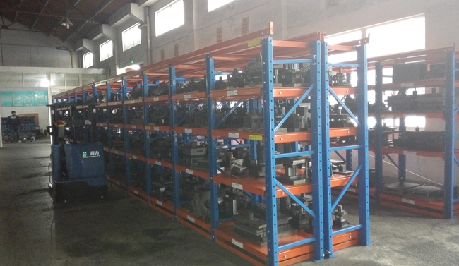Mold storage area