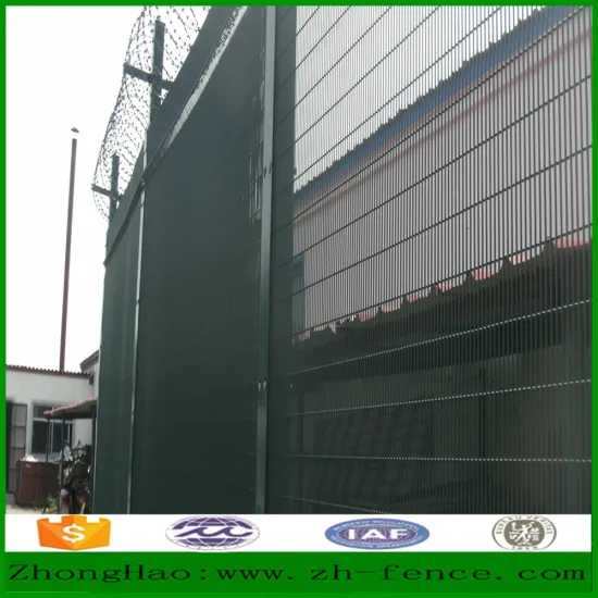 High quality and low price 358 high security fence /anti climb security fence on selling