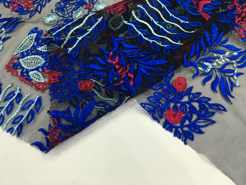 Decoration Embroidery Fabric