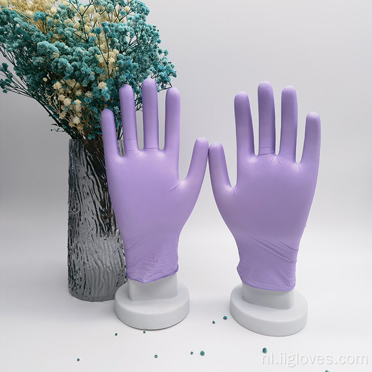 Wegwerp nitrilhandschoenen voor ziekenhuishandschoenen