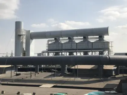 Industrial catalytic combustion equipment