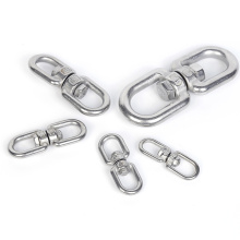 High polished stainless steel links Stainless steel M22 eye and eye swivel ring Factory