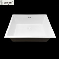 White Customize Kitchen Sink