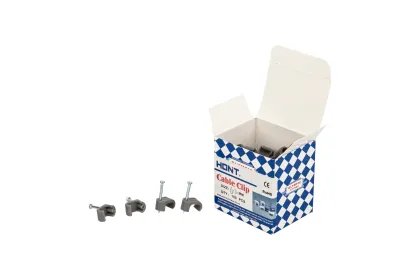 Guaranteed Quality 10mm White Wire Clips - Cable Fasteners & Circle Clips