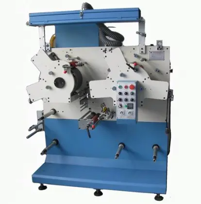 GARMENT LABEL FLAT BED SCREEN PRINTING MACHINE