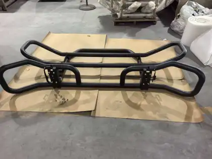 Black Front Grille Deer Moose Brush Bumper Guard