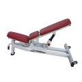 Kostenlose Gewichte einstellbare Bank Fitness Equipment Gym Maschine