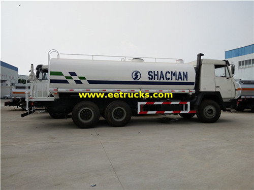 Shacman 4000 Gallon Maji Malori ya Maji